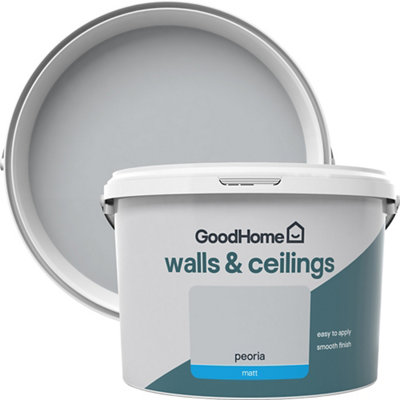 GoodHome Walls & Ceilings Peoria Matt Emulsion Paint2.5L from B&Q