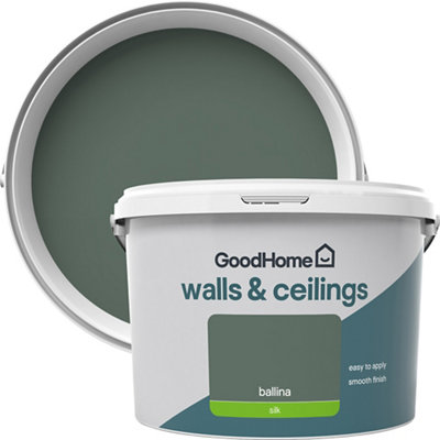 GoodHome Walls & Ceilings Ballina Silk Emulsion Paint2.5L from B&Q
