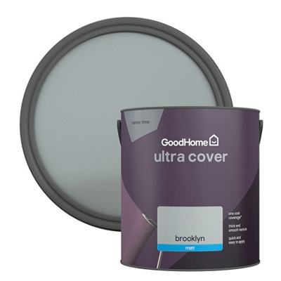 GoodHome Ultra Cover Brooklyn Matt Wall & Ceiling Emulsion Paint2.5L from B&Q