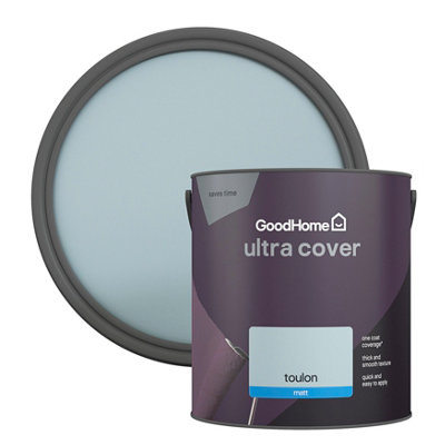 GoodHome Ultra Cover Toulon Matt Wall & Ceiling Emulsion Paint2.5L from B&Q