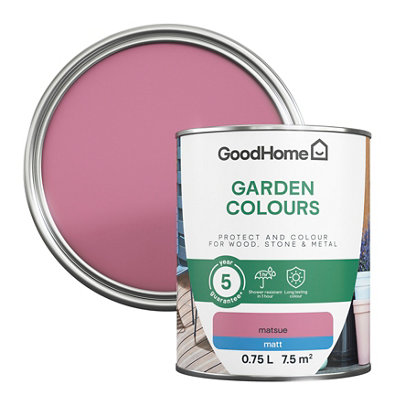 GoodHome Garden Colours Matsue Matt Multi-Surface Paint750Ml from B&Q