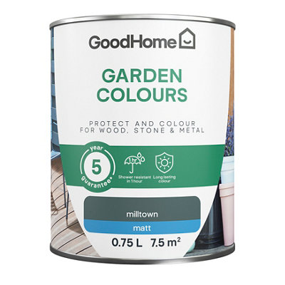 GoodHome Garden Colours Milltown Matt Multi-Surface Paint750Ml from B&Q