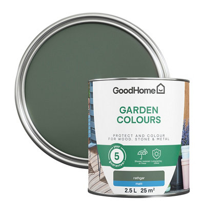 GoodHome Garden Colours Rathgar Matt Multi-Surface Paint2.5L from B&Q