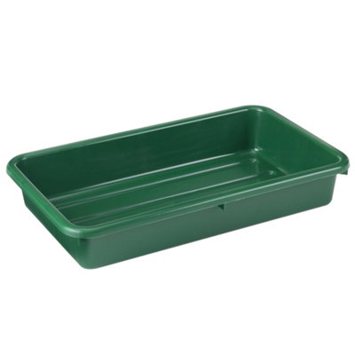 Verve Multipurpose Small Grey Tray (L)45.5Cm from B&Q