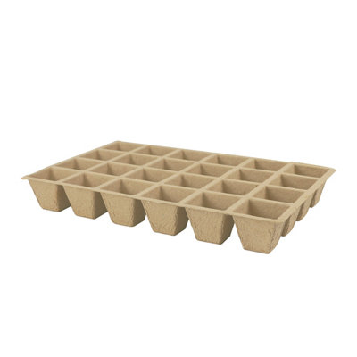 Verve Natural Tray (L)34.5CmPack Of 5 from B&Q