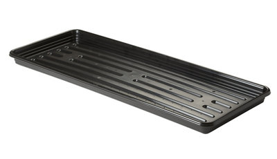 Verve Black Tray (L)100Cm from B&Q