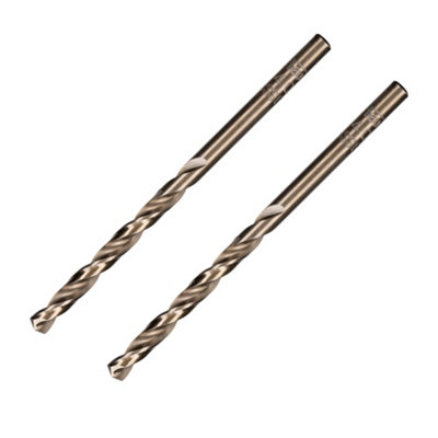 Erbauer Round Hss Drill Bit (Dia)4mm (L)75mmPack Of 2 from B&Q