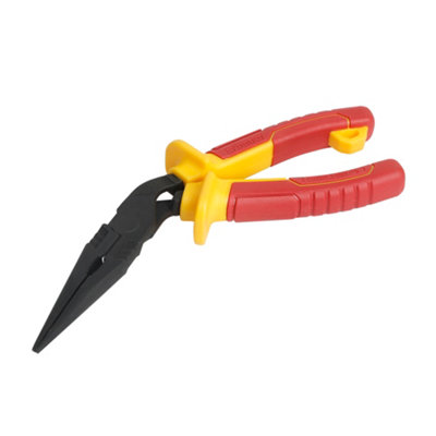 Erbauer 198mm Vde Certified Long Nose Pliers from B&Q