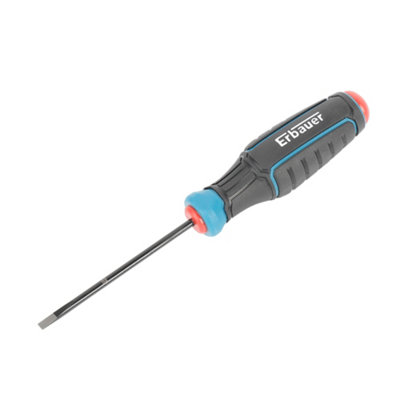 Erbauer Standard Slotted Screwdriver Sl-3.5mm X 75mm from B&Q