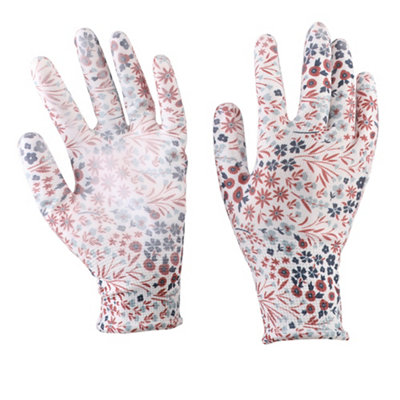 Verve Polyester & Polyurethane Multi-Colour Gardening Gloves MediumPair from B&Q