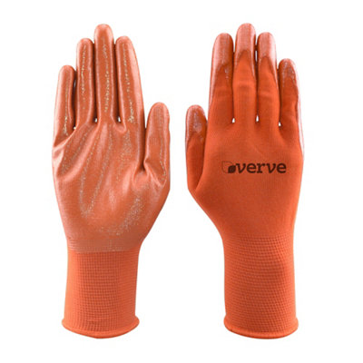 Verve Nylon Mango Gardening Gloves MediumPair from B&Q
