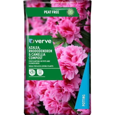 Verve Ericaceous Peat-Free Compost 20L from B&Q