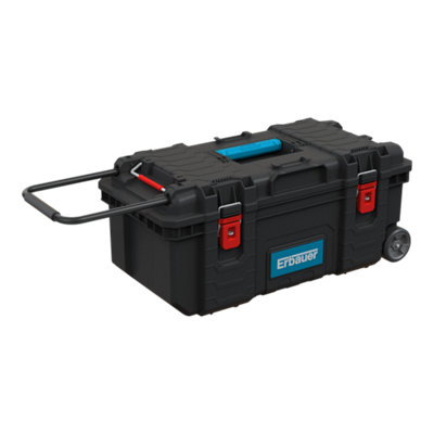 Erbauer Connecx Modular Storage Rolling Trolley & Toolbox from B&Q