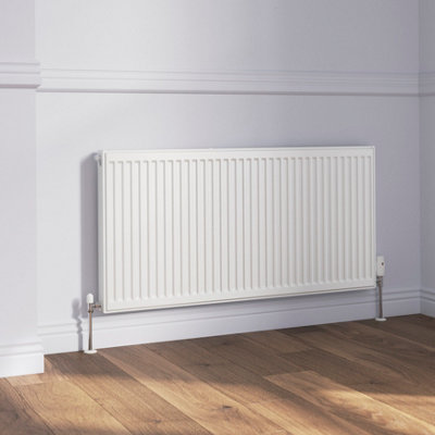 Flomasta White Type 11 Single Panel Radiator(W)1200mm X (H)600mm from B&Q