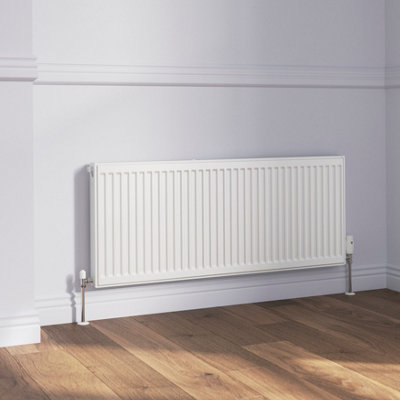 Flomasta White Type 11 Single Panel Radiator(W)1200mm X (H)500mm from B&Q