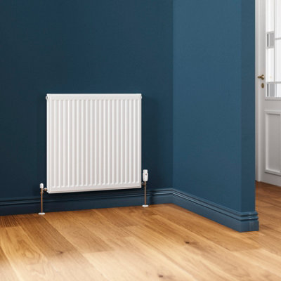 Flomasta White Type 21 Double Panel Radiator(W)700mm X (H)700mm from B&Q