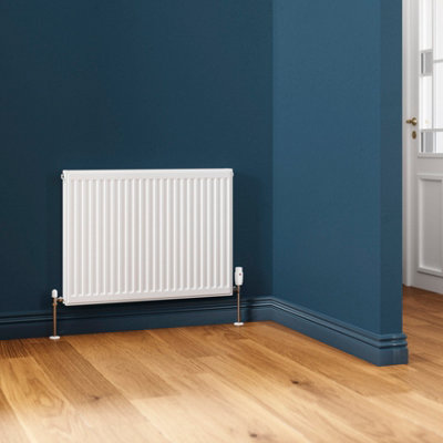 Flomasta White Type 21 Double Panel Radiator(W)800mm X (H)600mm from B&Q