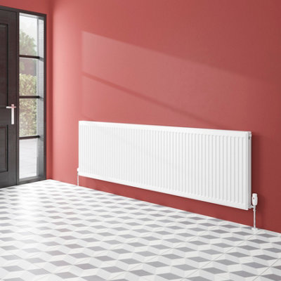 Flomasta White Type 21 Double Panel Radiator(W)1800mm X (H)600mm from B&Q