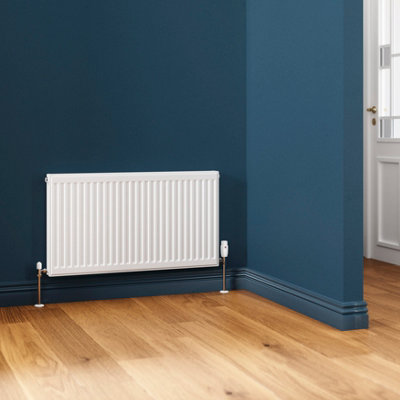 Flomasta White Type 21 Double Panel Radiator(W)800mm X (H)500mm from B&Q