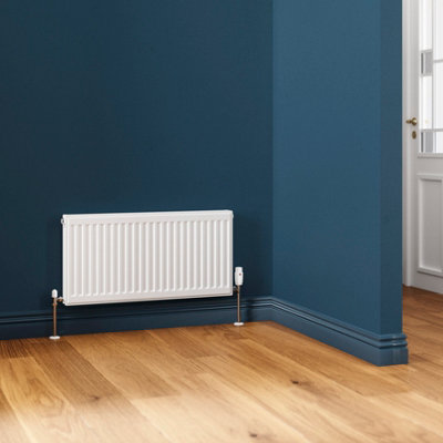Flomasta White Type 21 Double Panel Radiator(W)800mm X (H)400mm from B&Q