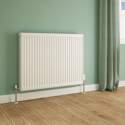 Flomasta White Type 22 Double Panel Radiator(W)900mm X (H)700mm from B&Q