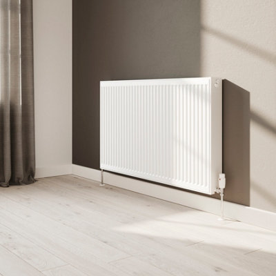 Flomasta White Type 22 Double Panel Radiator(W)1200mm X (H)700mm from B&Q