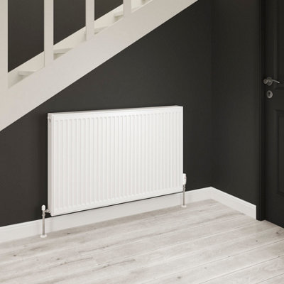 Flomasta White Type 22 Double Panel Radiator(W)1100mm X (H)700mm from B&Q