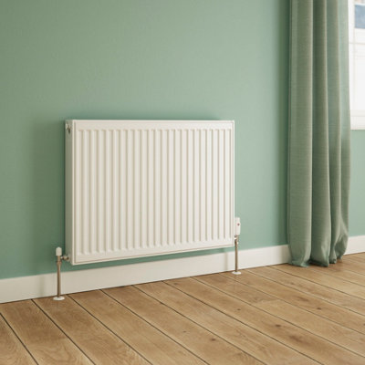 Flomasta White Type 22 Double Panel Radiator(W)800mm X (H)600mm from B&Q