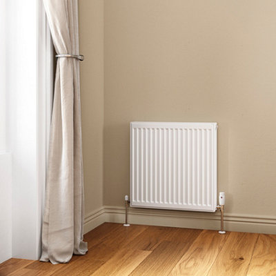 Flomasta White Type 22 Double Panel Radiator(W)600mm X (H)600mm from B&Q