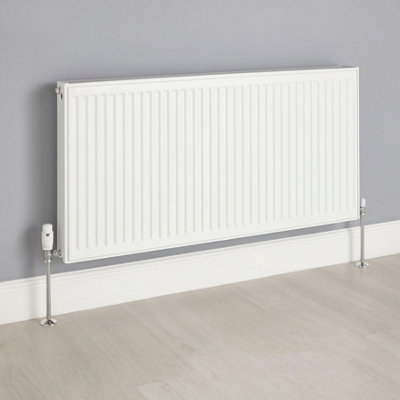 Flomasta White Type 22 Double Panel Radiator(W)1200mm X (H)600mm from B&Q