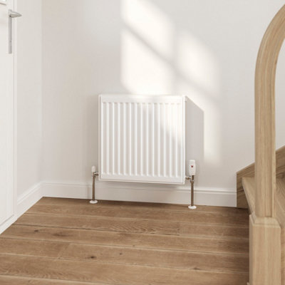 Flomasta White Type 22 Double Panel Radiator(W)500mm X (H)500mm from B&Q