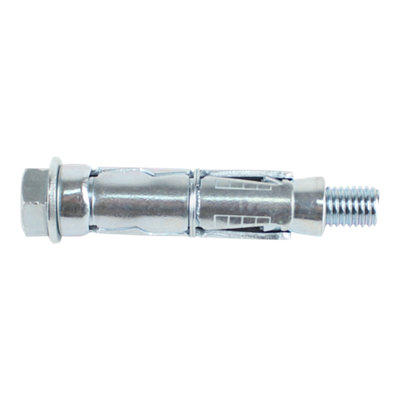 Diall M10 Hex Bolt Steel Shield Anchor (L)75mmPack Of 4 from B&Q