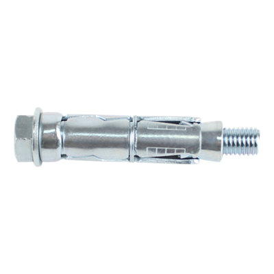 Diall M8 Hex Bolt Steel Shield Anchor (L)65mmPack Of 4 from B&Q