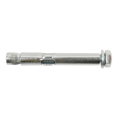 Diall M6 Hex Carbon Steel Zinc-Plated Sleeve Anchor (L)90mmPack Of 6 from B&Q