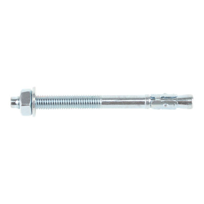 Diall M12 Steel Through BoltNut & Washer (L)125mmPack Of 2 from B&Q