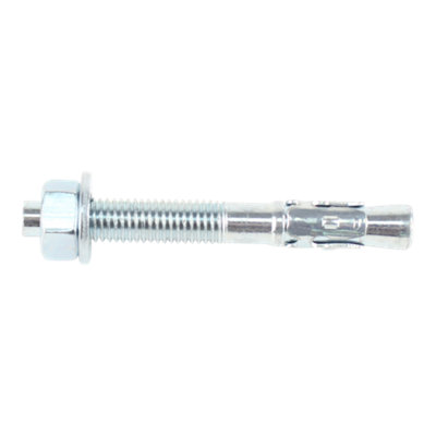 Diall M10 Steel Through BoltNut & Washer (L)100mmPack Of 4 from B&Q