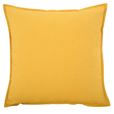 GoodHome Hiva Yellow Indoor Cushion(L)60Cm X (W)60Cm from B&Q