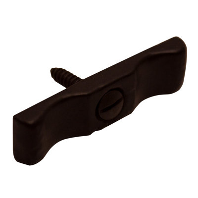Blooma Thumbturn Black Gate Latch(L)48mm from B&Q