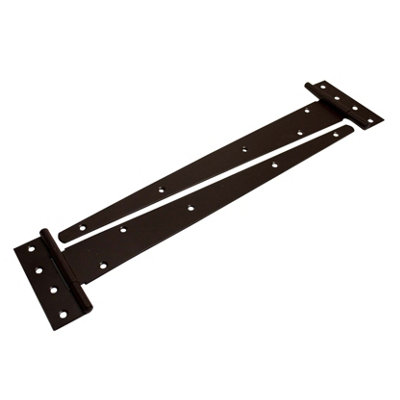 Blooma Brown Steel Tee Hinge (L)381mmPack Of 2 from B&Q