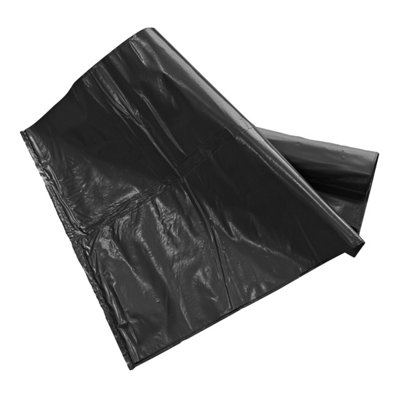 Heavy Duty Black Rubble Bag130L 15KgPack Of 5 from B&Q