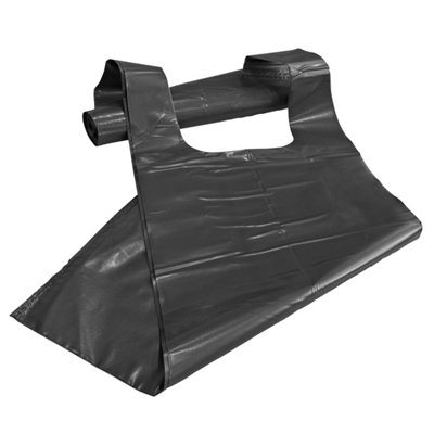 Heavy Duty Black Rubble Bag70L 40KgPack Of 5 from B&Q