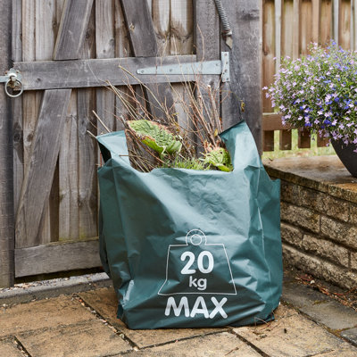  - Heavy Duty Green Garden Sack120L 20Kg