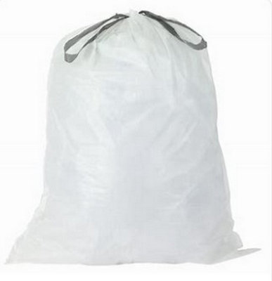 20L White Medium Duty Bin BagPack Of 50 from B&Q