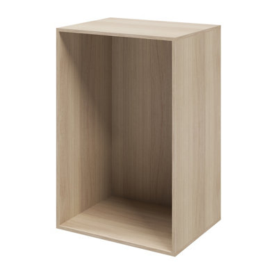 B&Q -  Atomia Oak Effect Modular Furniture Cabinet(H)1125mm (W)750mm (D)580mm