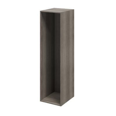 GoodHome Atomia Grey Oak Effect Modular Furniture Cabinet(H)1875mm (W)500mm (D)580mm from B&Q