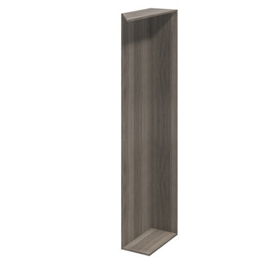 GoodHome Atomia Grey Oak Effect Modular Furniture Cabinet(H)2250mm (W)300mm (D)580mm from B&Q