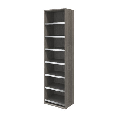 B&Q -  Atomia Grey Oak Effect Pull-Out Shoe Rack (W)500mm