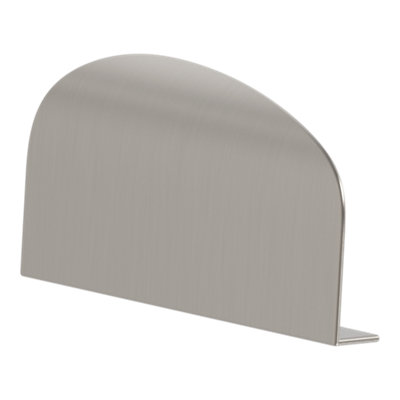 B&Q -  Mehaban Satin Zinc Alloy Nickel Effect Furniture Knob (Dia)80mmPack Of 2