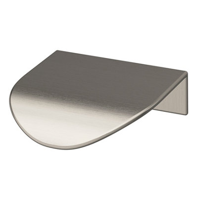 B&Q -  Mehaban Satin Zinc Alloy Nickel Effect Furniture Knob (Dia)40mmPack Of 2