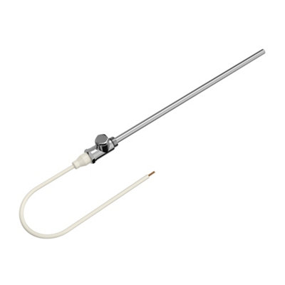 Flomasta Chrome Effect 400W White Towel Radiator Heating Element½" Bsp from B&Q